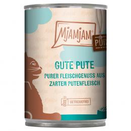 Angebot für MjAMjAM purer Fleischgenuss 6 x 400 g - gute Pute pur - Kategorie Katze / Katzenfutter nass / MjAMjAM / Adult Pur.  Lieferzeit: 1-2 Tage -  jetzt kaufen.