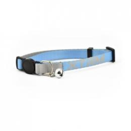 Nayeco X-Trm Neon Flash Halsband In Blau Für Katzen 22-33X10 Cm
