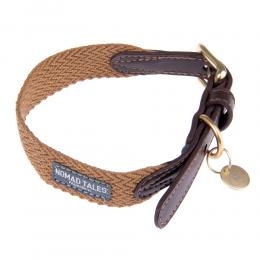 Angebot für Nomad Tales Bloom Halsband, caramel - Größe L: 46 - 52 cm Halsumfang, 38 mm breit - Kategorie Hund / Leinen Halsbänder & Geschirre / Hundehalsbänder / Nylon.  Lieferzeit: 1-2 Tage -  jetzt kaufen.