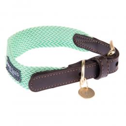 Angebot für Nomad Tales Bloom Halsband, mint - Größe S: 36 - 40 cm Halsumfang, 25 mm breit - Kategorie Hund / Leinen Halsbänder & Geschirre / Hundehalsbänder / Nylon.  Lieferzeit: 1-2 Tage -  jetzt kaufen.