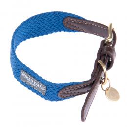 Angebot für Nomad Tales Bloom Halsband, sapphire - Größe XS: 30 - 36 cm Halsumfang, 25 mm breit - Kategorie Hund / Leinen Halsbänder & Geschirre / Hundehalsbänder / Nylon.  Lieferzeit: 1-2 Tage -  jetzt kaufen.