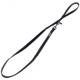 Nomad Tales Blush Halsband, ebony - Passende Leine: 120 cm lang, 15 mm breit