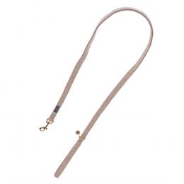 Nomad Tales Calma Halsband, sand - Passende Leine: 120 cm lang, 15 mm breit