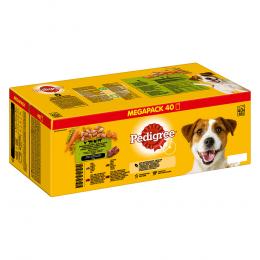 Angebot für Pedigree Frischebeutel Multipack - 40 x 100 g (4 Varietäten in Soße) - Kategorie Hund / Hundefutter nass / Pedigree / Pedigree Frischebeutel.  Lieferzeit: 1-2 Tage -  jetzt kaufen.