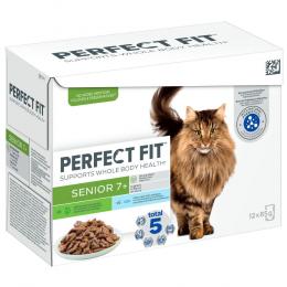 Angebot für Perfect Fit Frischebeutel Senior - Sparpaket: Truthahn & Hochseefisch (48 x 85 g) - Kategorie Katze / Katzenfutter nass / Perfect Fit / Senior.  Lieferzeit: 1-2 Tage -  jetzt kaufen.