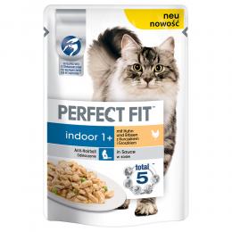 Angebot für Perfect Fit Indoor 1+  - Sparpaket: Huhn & Erbsen (24 x 85 g) - Kategorie Katze / Katzenfutter nass / Perfect Fit / Adult.  Lieferzeit: 1-2 Tage -  jetzt kaufen.
