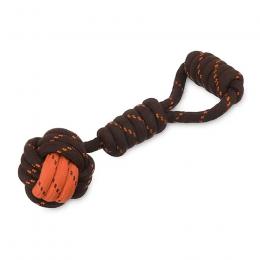 PLAY Hundespielzeug Tug Ball Rope - L