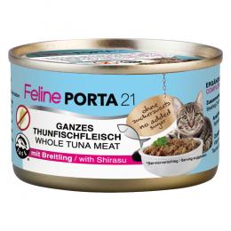 Angebot für Porta 21 6 x 90 g Probierpakete - Mixpaket Thunfisch (6 Sorten) - Kategorie Katze / Katzenfutter nass / Porta 21 / Dosen.  Lieferzeit: 1-2 Tage -  jetzt kaufen.
