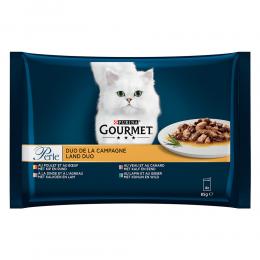 Angebot für Probierpaket Gourmet Perle 4 x 85 g - Mixpaket 6 (4 Sorten Duo vom Land) - Kategorie Katze / Katzenfutter nass / Gourmet Perle/Soup / Gourmet Spezialitäten Probierpakete.  Lieferzeit: 1-2 Tage -  jetzt kaufen.