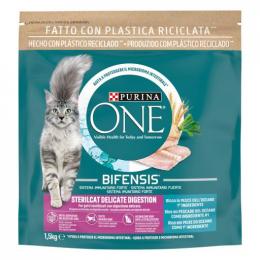 Purina One Feines Fischfutter Für Sterilisierte Katzen 1,5 Kg