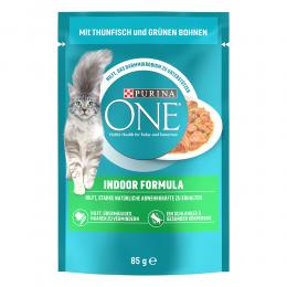 Angebot für PURINA ONE Indoor Formula - mit Thunfisch & grünen Bohnen (13 x 85 g) - Kategorie Katze / Katzenfutter nass / PURINA ONE / Adult.  Lieferzeit: 1-2 Tage -  jetzt kaufen.