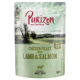 Angebot für Purizon Adult 6 x 300 g  - Hühnerfilet mit Lamm & Lachs, Kartoffel & Birne - Kategorie Hund / Hundefutter nass / Purizon / Adult.  Lieferzeit: 1-2 Tage -  jetzt kaufen.