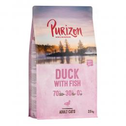 Angebot für Purizon Adult Ente mit Fisch - getreidefrei - 2,5 kg - Kategorie Katze / Katzenfutter trocken / Purizon / Adult.  Lieferzeit: 1-2 Tage -  jetzt kaufen.