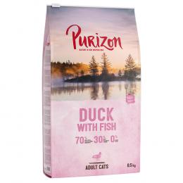 Purizon Adult Ente mit Fisch - getreidefrei - Sparpaket: 2 x 6,5 kg
