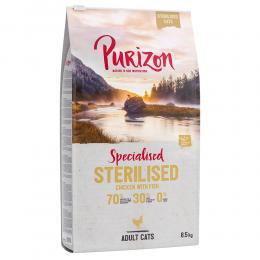 Purizon Sterilised Adult Huhn & Fisch - getreidefrei - Sparpaket: 2 x 6,5 kg
