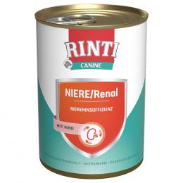 RINTI Canine Niere/Renal mit Rind 400 g - Sparpaket: 24 x 400 g