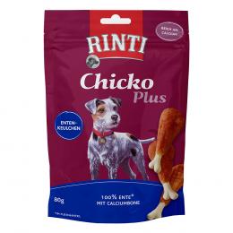RINTI Chicko Plus Entenkeulchen - Sparpaket: 12 x 80 g