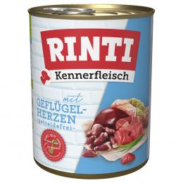 RINTI Kennerfleisch 1 x 800 g - mit Geflügelherzen