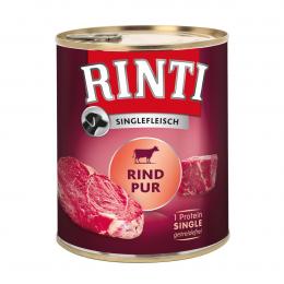 Rinti Singlefleisch Rind pur 12x800g