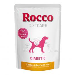 Angebot für Rocco Diet Care Diabetic Huhn & Rind mit Reis 300 g - Pouch 24 x 300 g - Kategorie Diätfutter / Diätfutter Hund / Rocco Diet Care / Gewicht & Diabetes.  Lieferzeit: 1-2 Tage -  jetzt kaufen.