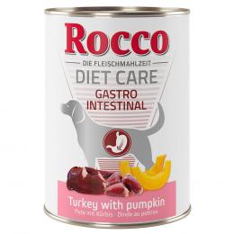 Angebot für Rocco Diet Care Gastro Intestinal Pute mit Kürbis 400 g 12 x 400 g - Kategorie Diätfutter / Diätfutter Hund / Rocco Diet Care / Magen & Darm.  Lieferzeit: 1-2 Tage -  jetzt kaufen.