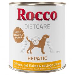 Angebot für Rocco Diet Care Hepatic Huhn mit Haferflocken & Hüttenkäse 800g 12 x 800 g - Kategorie Diätfutter / Diätfutter Hund / Rocco Diet Care / Leber.  Lieferzeit: 1-2 Tage -  jetzt kaufen.