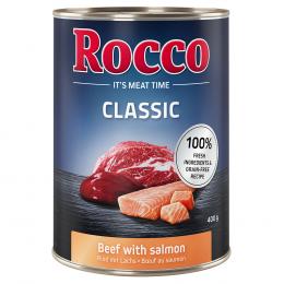 Angebot für Rocco Einzeldose 1 x 400 g - Classic: Rind mit Lachs - Kategorie Hund / Hundefutter nass / Rocco / Rocco Probierpakete.  Lieferzeit: 1-2 Tage -  jetzt kaufen.