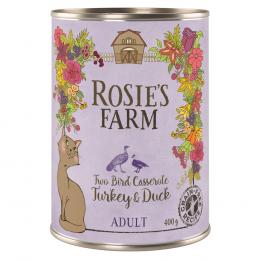 Angebot für Rosie's Farm Adult 6 x 400 g - Pute & Ente - Kategorie Katze / Katzenfutter nass / Rosie's Farm / Rosie's Farm Adult.  Lieferzeit: 1-2 Tage -  jetzt kaufen.