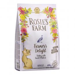 Angebot für Rosie's Farm Adult Truthahn mit Süßkartoffeln - 400 g - Kategorie Katze / Katzenfutter trocken / Rosie's Farm / Adult.  Lieferzeit: 1-2 Tage -  jetzt kaufen.