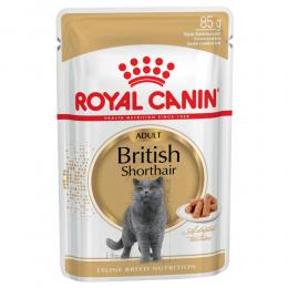 Angebot für Royal Canin British Shorthair Adult in Soße - Sparpaket: 24 x 85 g - Kategorie Katze / Katzenfutter nass / Royal Canin / Royal Canin Breed.  Lieferzeit: 1-2 Tage -  jetzt kaufen.
