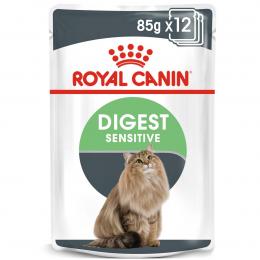 ROYAL CANIN DIGESTIVE CARE Feuchtnahrung für Katzen mit empfindlicher Verdauung 12x85g