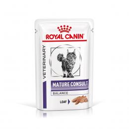 ROYAL CANIN® Expert MATURE CONSULT BALANCE Mousse Nassfutter für Katzen 12x85g