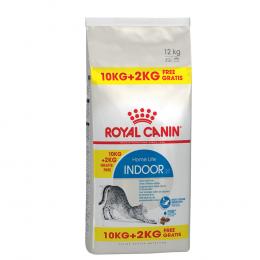 Royal Canin Indoor - 10 + 2 kg gratis!