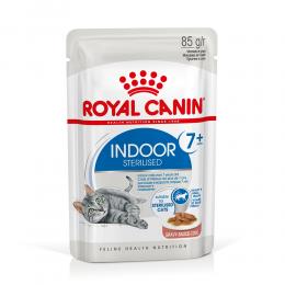 Royal Canin Indoor Sterilised 7+ in Soße - Sparpaket: 24 x 85 g