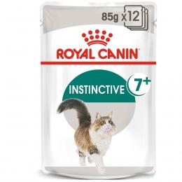 ROYAL CANIN INSTINCTIVE 7+ Nassfutter in Soße für ältere Katzen 48x85g