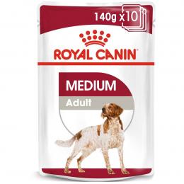 ROYAL CANIN MEDIUM Adult Nassfutter für mittelgroße Hunde 20x140g