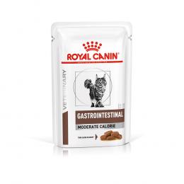 Royal Canin Veterinary Feline Gastrointestinal Moderate Calorie in Soße - Sparpaket: 24 x 85 g