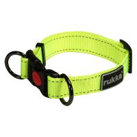 Rukka® Bliss Neon Halsband, gelb - Größe L: 45 - 70 cm Halsumfang, 30 mm breit