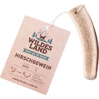 S | Wildes Land | Hirschgeweih Halb Geweihsnack | Snack | Hund