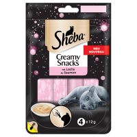 Sheba Creamy Snacks -Sparpaket Rind (44 x 12 g)