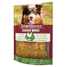SmartBones Kausnacks für kleine Hunde mit Huhn - Sparpaket: 3 x 18 Stück