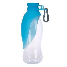 Smartpet Trinkflasche für unterwegs - 500 ml, blau