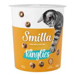 Angebot für Smilla Snacks Ringlies  - Sparpaket 3 x 125 g - Kategorie Katze / Katzensnacks / Smilla / Smilla Knuspersnacks.  Lieferzeit: 1-2 Tage -  jetzt kaufen.