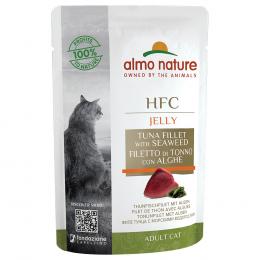 Angebot für Sparpaket Almo Nature HFC Jelly Pouch 24 x 55 g - Thunfischfilet mit Algen - Kategorie Katze / Katzenfutter nass / Almo Nature / Almo Nature HFC.  Lieferzeit: 1-2 Tage -  jetzt kaufen.