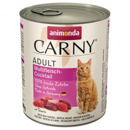 Angebot für Sparpaket Animonda Carny Adult 24 x 800g - Multi-Fleischcocktail - Kategorie Katze / Katzenfutter nass / animonda Carny / animonda Carny Adult.  Lieferzeit: 1-2 Tage -  jetzt kaufen.