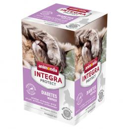 Sparpaket animonda Integra Protect Adult Diabetes Schale 24 x 100 g - Mixpaket 1 (6 Sorten)