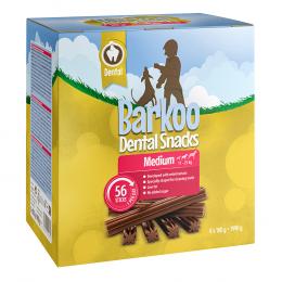 Angebot für Sparpaket Barkoo Dental Snacks - für mittelgroße Hunde 56 Stück (1,44 kg) - Kategorie Hund / Hundesnacks / Barkoo / Barkoo Zahnpflege.  Lieferzeit: 1-2 Tage -  jetzt kaufen.