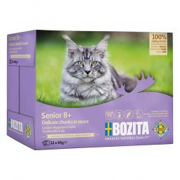 Angebot für Sparpaket Bozita Häppchen in Soße Senior 24 x 85 g - viel Huhn - Kategorie Katze / Katzenfutter nass / Bozita / Pouch.  Lieferzeit: 1-2 Tage -  jetzt kaufen.