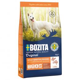 Angebot für Sparpaket Bozita Original 2 x 3 kg - Adult Sensitive Haut & Fell mit Lachs & Reis - Kategorie Hund / Hundefutter trocken / Bozita / Sparpaket.  Lieferzeit: 1-2 Tage -  jetzt kaufen.