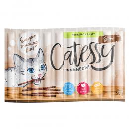 Sparpaket Catessy Sticks 150 x 5 g - mit Kaninchen & Pute